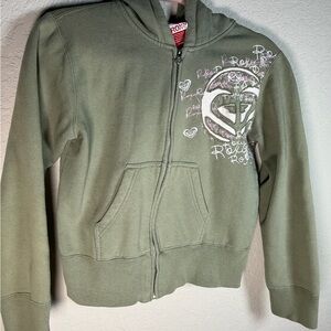 VINTAGE Roxy Zip-Up Hoodie LIKE-NEW